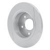 611-31026L Slotted Brake Rotor [Silver], 1988-1991 BMW, Position: Rear Left - image 2