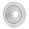 611-31081R Slotted Brake Rotor [Silver], 2006-2015 BMW, Position: Rear Right - image 1