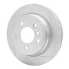 611-31081R Slotted Brake Rotor [Silver], 2006-2015 BMW, Position: Rear Right - image 2