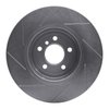 611-31097R Slotted Brake Rotor [Silver], 2011-2019 BMW, Position: Front Right - image 2