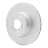 611-31141R Slotted Brake Rotor [Silver], 2007-2019 BMW, Position: Rear Right - image 3