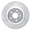 611-31169D Slotted Brake Rotor [Silver], Fits Select Multiple Makes/Models, Position: Rear Right - image 1