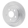 611-32016L Slotted Brake Rotor [Silver], Fits Select Multiple Makes/Models, Position: Rear Left - image 4