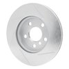 611-32017L Slotted Brake Rotor [Silver], 2014-2021 Mini, Position: Front Left - image 4