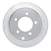 611-39022R Slotted Brake Rotor [Silver], 2007-2017 Multiple Makes/Models, Position: Rear Right - image 1