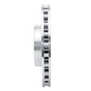 611-40013L Slotted Brake Rotor [Silver], 1992-2002 Mopar, Position: Front Left - image 3