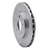 611-40080R Slotted Brake Rotor [Silver], 1996-2000 Mopar, Position: Front Right - image 2