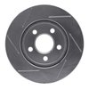 611-40080R Slotted Brake Rotor [Silver], 1996-2000 Mopar, Position: Front Right - image 4