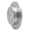 611-40083R Slotted Brake Rotor [Silver], 1997-2007 Mopar, Position: Rear Right - image 1