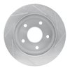 611-40090L Slotted Brake Rotor [Silver], 2000-2002 Mopar, Position: Front Left - image 4