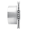 611-40093L Slotted Brake Rotor [Silver], 2000-2002 Mopar, Position: Rear Left - image 1