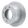611-40093L Slotted Brake Rotor [Silver], 2000-2002 Mopar, Position: Rear Left - image 2