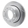 611-40118L Slotted Brake Rotor [Silver], Fits Select Mopar, Position: Rear Left - image 4