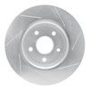 611-42000L Slotted Brake Rotor [Silver], 2005-2010 Mopar, Position: Front Left - image 2