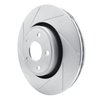 611-42007L Slotted Brake Rotor [Silver], 2011-2021 Mopar, Position: Front Left - image 2