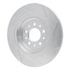 611-42010L Slotted Brake Rotor [Silver], 2014-2021 Mopar, Position: Rear Left - image 2