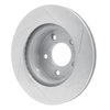 611-42015L Slotted Brake Rotor [Silver], 1980-1989 Multiple Makes/Models, Position: Front Left - image 4