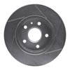 611-45014L Slotted Brake Rotor [Silver], 2011-2016 GM, Position: Front Left - image 3