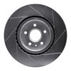 611-45017L Slotted Brake Rotor [Silver], 2009-2017 GM, Position: Front Left - image 2