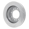 611-46023L Slotted Brake Rotor [Silver], 2006-2011 GM, Position: Front Left - image 3