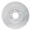 611-46033L Slotted Brake Rotor [Silver], Fits Select GM, Position: Front Left - image 3