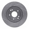 611-47008R Slotted Brake Rotor [Silver], 1963-1982 GM, Position: Front Right, Rear Right - image 2