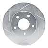 611-47019L Slotted Brake Rotor [Silver], 1988-1996 GM, Position: Front Left - image 1