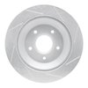 611-47021L Slotted Brake Rotor [Silver], 1988-1994 GM, Position: Front Left - image 2