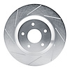 611-47024D Slotted Brake Rotor [Silver], 1988-1996 GM, Position: Right Front - image 1