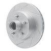 611-47056L Slotted Brake Rotor [Silver], 1985-1992 GM, Position: Front Left - image 2