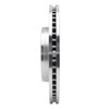 611-47069L Slotted Brake Rotor [Silver], 2006-2009 GM, Position: Front Left - image 2