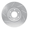 611-47069R Slotted Brake Rotor [Silver], 2006-2009 GM, Position: Front Right - image 1