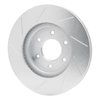 611-47069R Slotted Brake Rotor [Silver], 2006-2009 GM, Position: Front Right - image 4