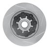 611-48004L Slotted Brake Rotor [Silver], 1971-1995 Multiple Makes/Models, Position: Front Left - image 2