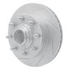 611-48004L Slotted Brake Rotor [Silver], 1971-1995 Multiple Makes/Models, Position: Front Left - image 4