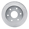 611-48008L Slotted Brake Rotor [Silver], 1988-2000 GM, Position: Front Left - image 1