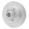 611-48016L Slotted Brake Rotor [Silver], 1991-2003 GM, Position: Front Left - image 1