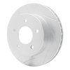 611-48019L Slotted Brake Rotor [Silver], 1990-2002 GM, Position: Front Left - image 4
