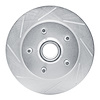 611-48022L Slotted Brake Rotor [Silver], 1992-2002 GM, Position: Front Left - image 1