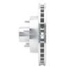 611-48025L Slotted Brake Rotor [Silver], 1993-1995 GM, Position: Front Left - image 4