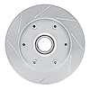 611-48031L Slotted Brake Rotor [Silver], 1994-2002 GM, Position: Front Left - image 1