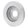 611-48034L Slotted Brake Rotor [Silver], 1997-2005 GM, Position: Front Left - image 4
