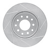 611-52004L Slotted Brake Rotor [Silver], 1978-1981 GM, Position: Rear Left - image 1