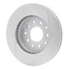 611-52004L Slotted Brake Rotor [Silver], 1978-1981 GM, Position: Rear Left - image 2