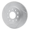 611-52004L Slotted Brake Rotor [Silver], 1978-1981 GM, Position: Rear Left - image 3
