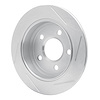 611-52012L Slotted Brake Rotor [Silver], 1997-2005 GM, Position: Rear Left - image 1