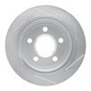 611-52012L Slotted Brake Rotor [Silver], 1997-2005 GM, Position: Rear Left - image 2