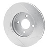 611-53002L Slotted Brake Rotor [Silver], 2003-2010 GM, Position: Front Left - image 1