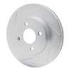 611-53002L Slotted Brake Rotor [Silver], 2003-2010 GM, Position: Front Left - image 4