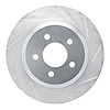 611-54037R Slotted Brake Rotor [Silver], 1994-2004 Ford/Lincoln/Mercury/Mazda, Position: Rear Right - image 1
